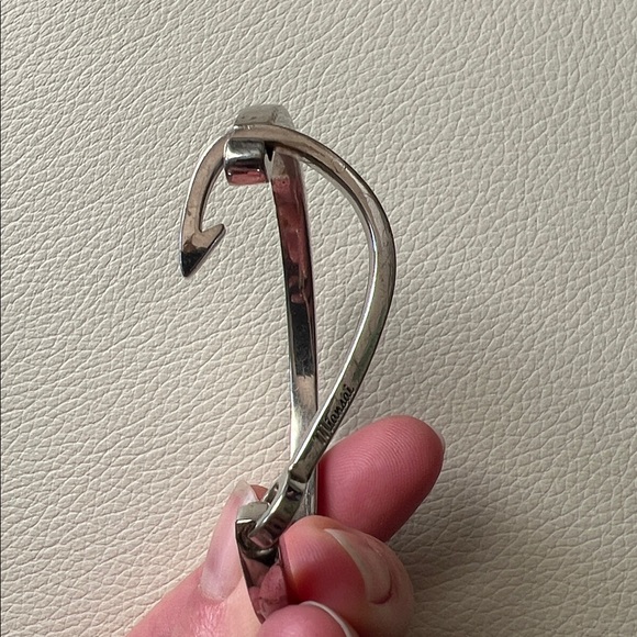 Miansai Polished Silver Hook Cuff - Picture 5 of 8